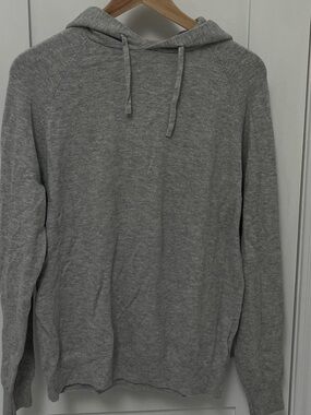 Gap Grey Knit Hoodie